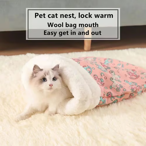 Cozy Pet Nest for Cats and Dogs 🐾🔥 - Mozmade