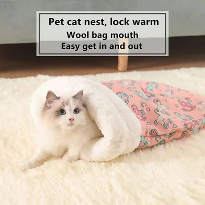 Cozy Pet Nest for Cats and Dogs 🐾🔥 - Mozmade