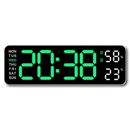 2025 Upgraded Digital Wall Clock Large Display 💡🕒 - Mozmade