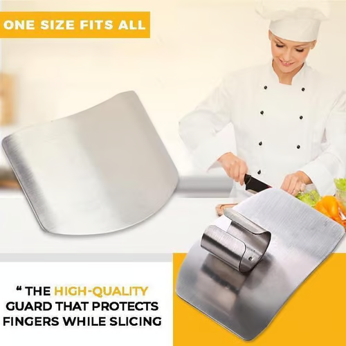 Kitchen Tool Aid Stainless Steel Finger Guard🔪🛡️ - Mozmade