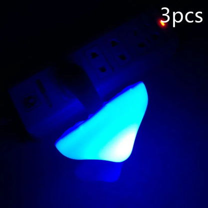 LED Wall Night Light Wall Socket – Mushroom Style (US) - Mozmade
