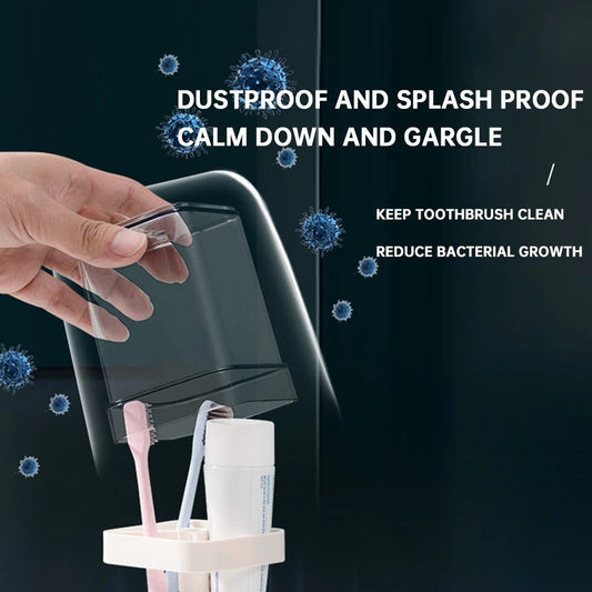 Stylish Toothbrush Holder with Cover