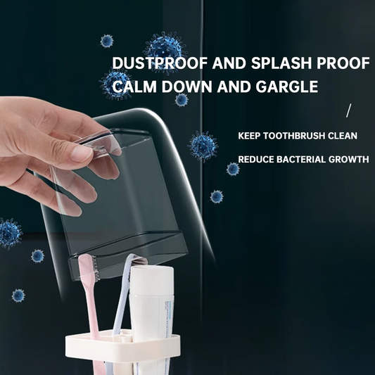 Stylish Toothbrush Holder with Cover