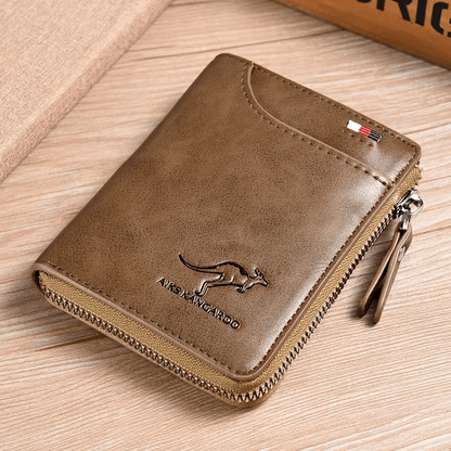 Men Wallet Zipper Purse ( RFID PROTECTED )🔒💳 - Mozmade