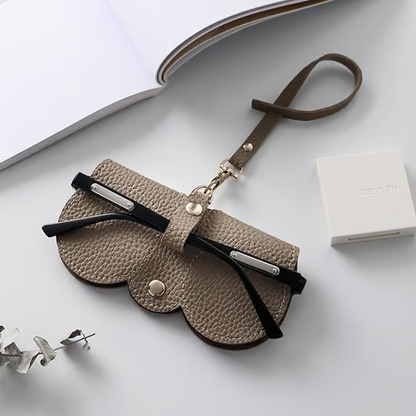 Soft PU Leather Sunglasses Bag ✨🕶️ - Mozmade