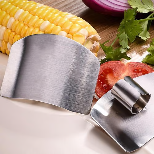 🎁 Kitchen Tool Aid Stainless Steel Finger Guard