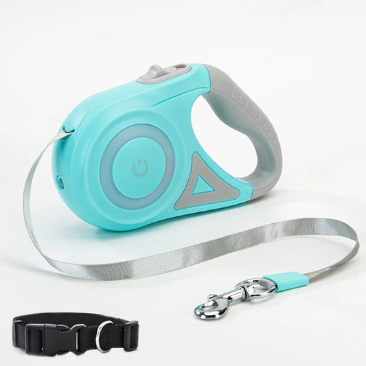 Retractable Dog Leash – One-Button Brake with Scalable Design - Mozmade