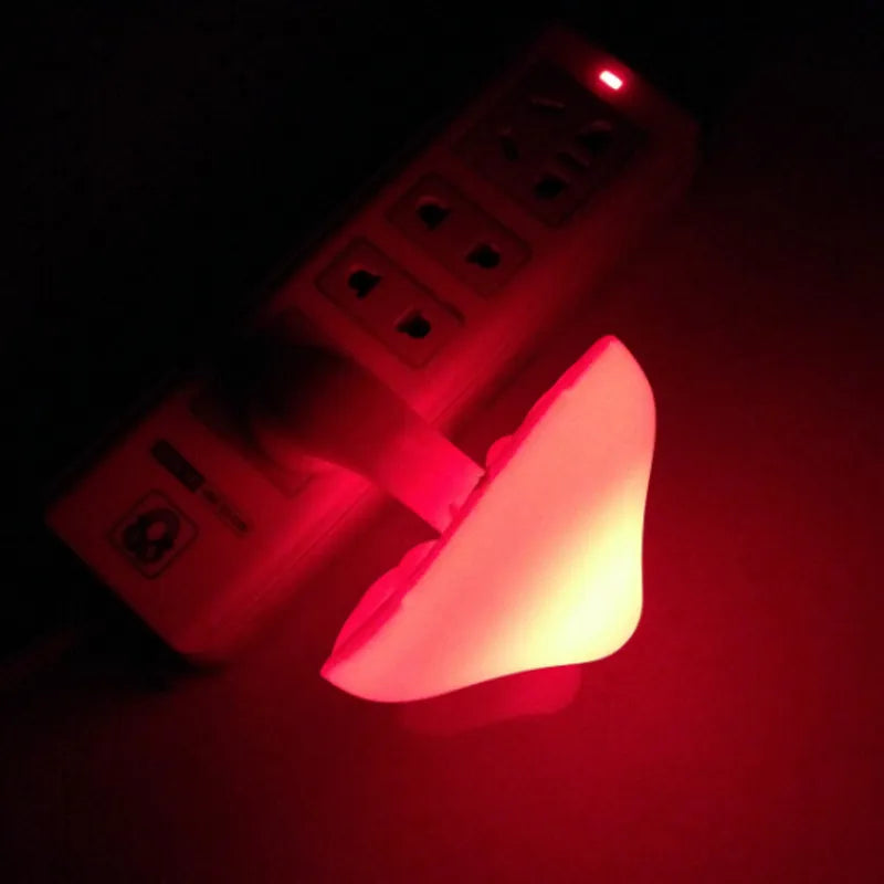 LED Wall Night Light Wall Socket – Mushroom Style (US) - Mozmade