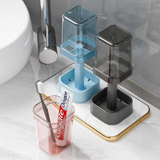 Stylish Toothbrush Holder with Cover