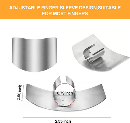 Kitchen Tool Aid Stainless Steel Finger Guard🔪🛡️ - Mozmade