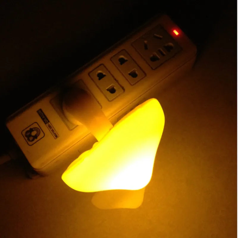 LED Wall Night Light Wall Socket – Mushroom Style (US) - Mozmade
