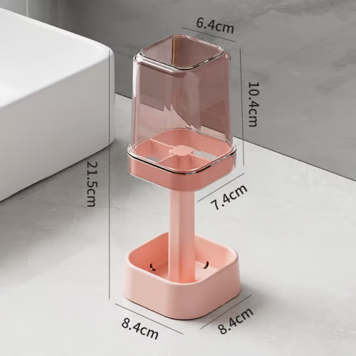 Stylish Toothbrush Holder with Cover