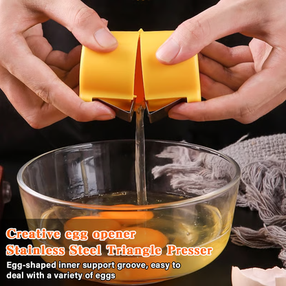 Egg Shell Opener - Fast Shelling Without Flaking🥚 - Mozmade