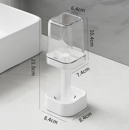 Stylish Toothbrush Holder with Cover🛁🧼 - Mozmade