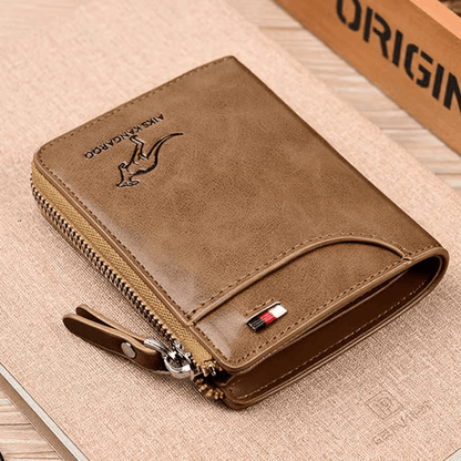 Men Wallet Zipper Purse ( RFID PROTECTED )🔒💳 - Mozmade