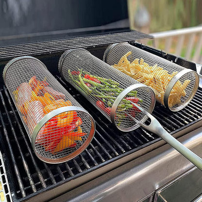 Rolling Grilling Basket🔥 - Mozmade