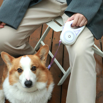 Retractable Dog Leash – One-Button Brake with Scalable Design - Mozmade