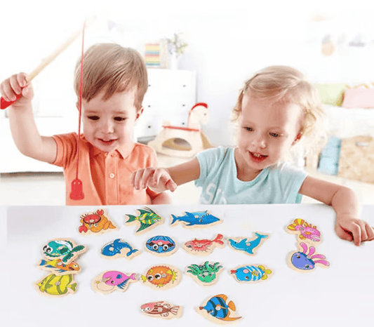 Montessori fishing game