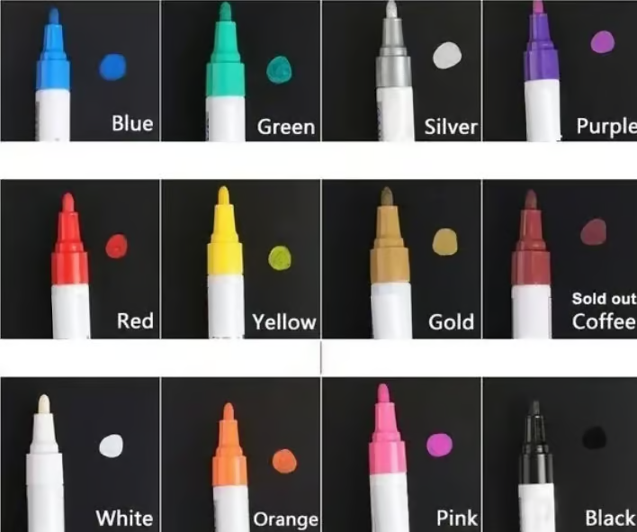Waterproof Tire Paint Pen ✒️💧 - Mozmade