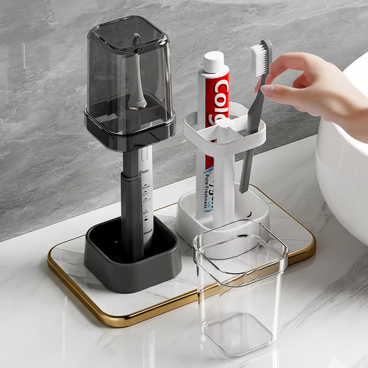 Stylish Toothbrush Holder with Cover