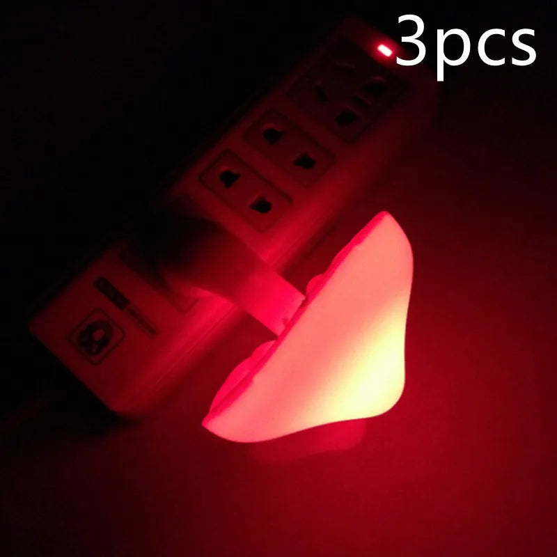 LED Wall Night Light Wall Socket – Mushroom Style (US) - Mozmade