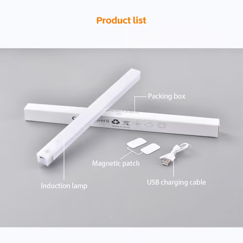 Punch-free Smart Sensor Magnetic Rechargeable LED Lights