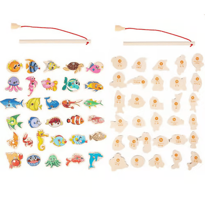 Montessori fishing game 👶🎣 - Mozmade