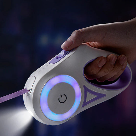 Retractable Dog Leash – One-Button Brake with Scalable Design - Mozmade