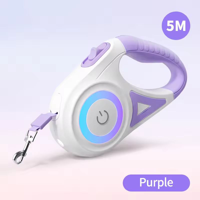 Retractable Dog Leash – One-Button Brake with Scalable Design - Mozmade