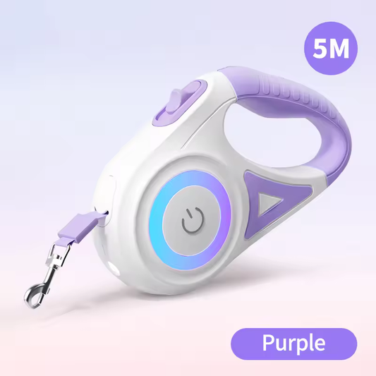 Retractable Dog Leash – One-Button Brake with Scalable Design - Mozmade