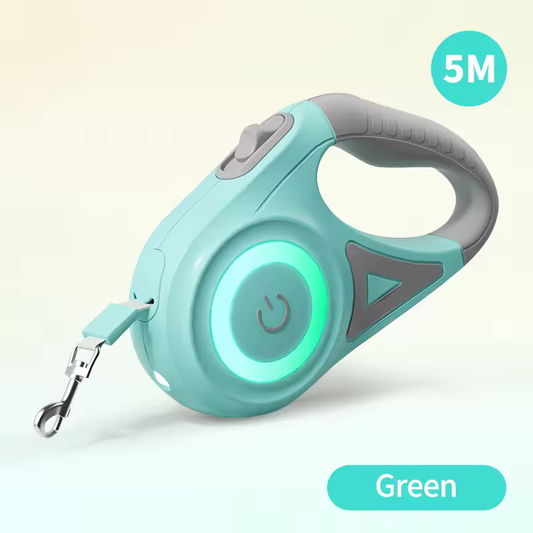 Retractable Dog Leash – One-Button Brake with Scalable Design - Mozmade