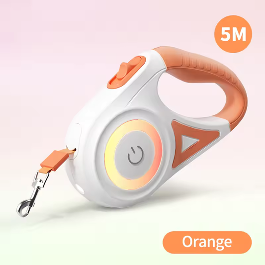 Retractable Dog Leash – One-Button Brake with Scalable Design - Mozmade
