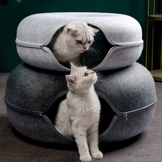 Cat Tunnel Bed Play, Hide & Nap Bed