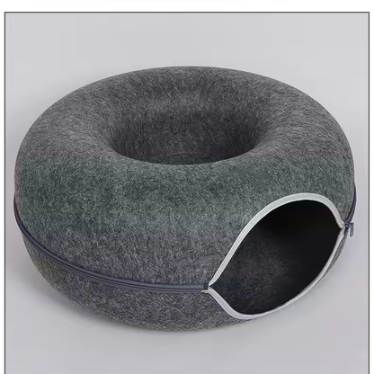 Cat Tunnel Bed Play, Hide & Nap Bed - Mozmade