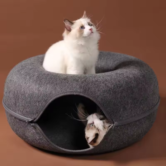 Cat Tunnel Bed Play, Hide & Nap Bed