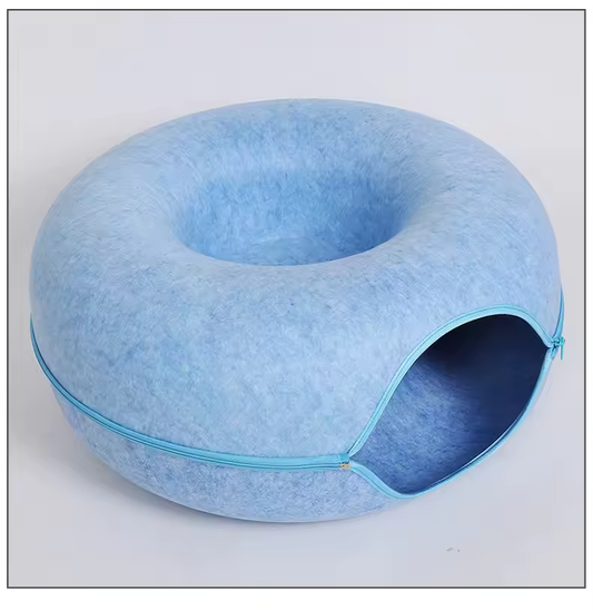 Cat Tunnel Bed Play, Hide & Nap Bed