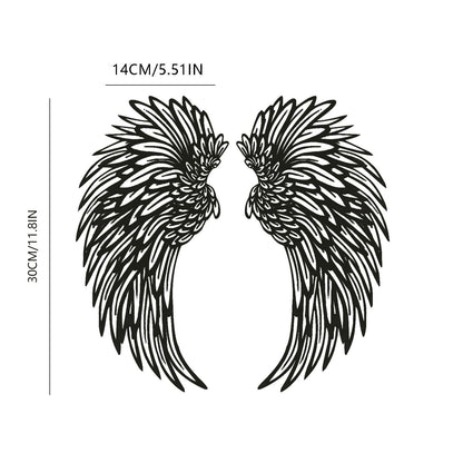 LED Angel Wings Wall Art – Pair 🔥✨ - Mozmade