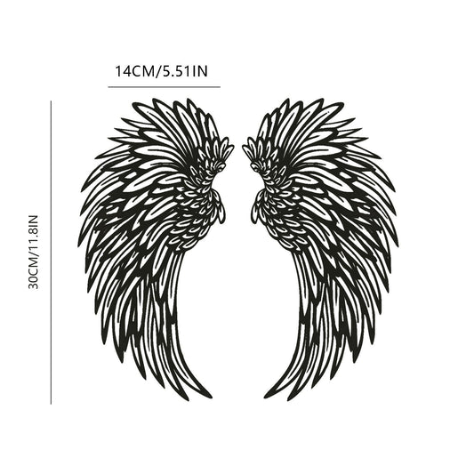 ✨ LED Angel Wings Wall Art – Pair 🔥