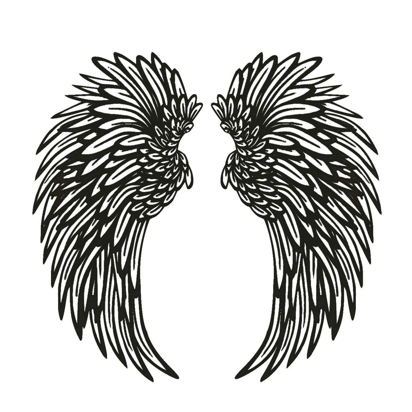 ✨ LED Angel Wings Wall Art – Pair 🔥