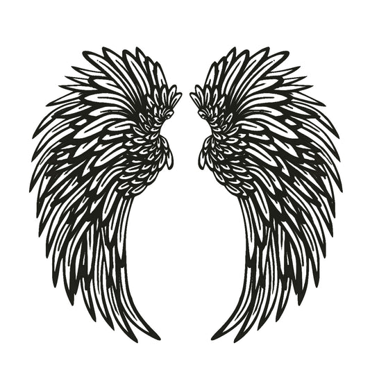 ✨ LED Angel Wings Wall Art – Pair 🔥