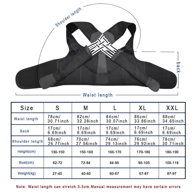 Posture Corrector Brace – Men & Women - Mozmade