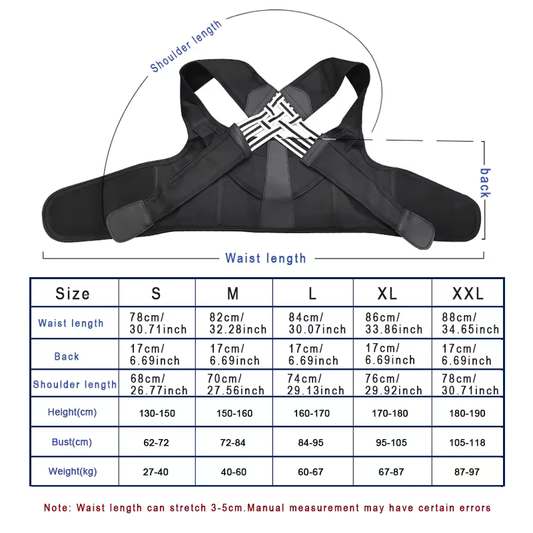 Posture Corrector Brace – Men & Women