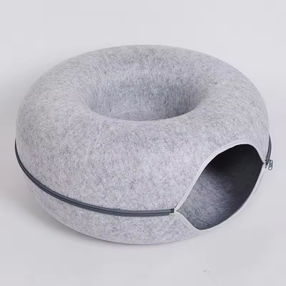 Cat Tunnel Bed Play, Hide & Nap Bed - Mozmade