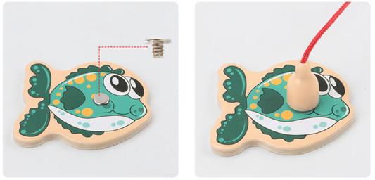 Montessori fishing game