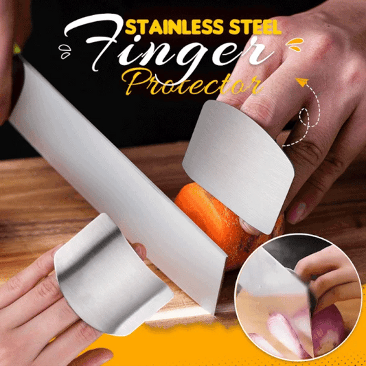 🎁 Kitchen Tool Aid Stainless Steel Finger Guard