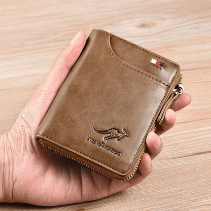 Men Wallet Zipper Purse ( RFID PROTECTED )🔒💳 - Mozmade