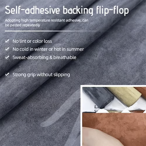 🔥 Self-Adhesive Faux Suede Fabric Roll – DIY & Repair