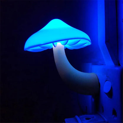 LED Wall Night Light Wall Socket – Mushroom Style (US) - Mozmade
