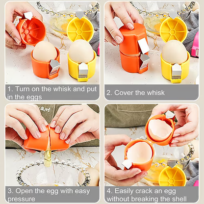 Egg Shell Opener - Fast Shelling Without Flaking🥚 - Mozmade