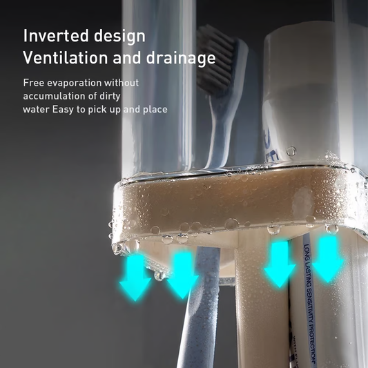 Stylish Toothbrush Holder with Cover